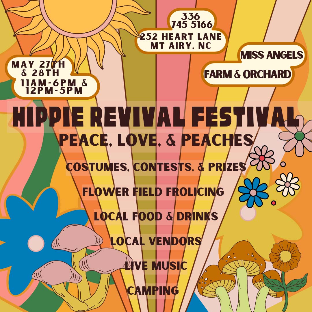 Hippie Revival Festival Miss Angel's Heavenly Pies Inc.